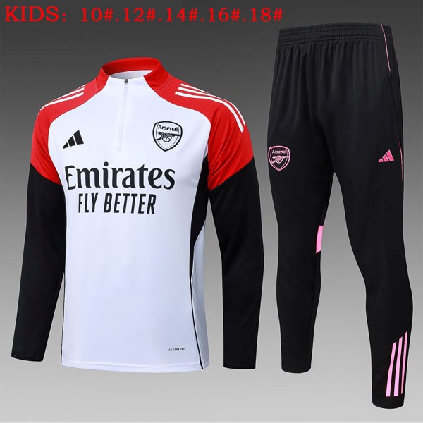 Ninos Sudadera De Training Arsenal 2026/27 Blanco